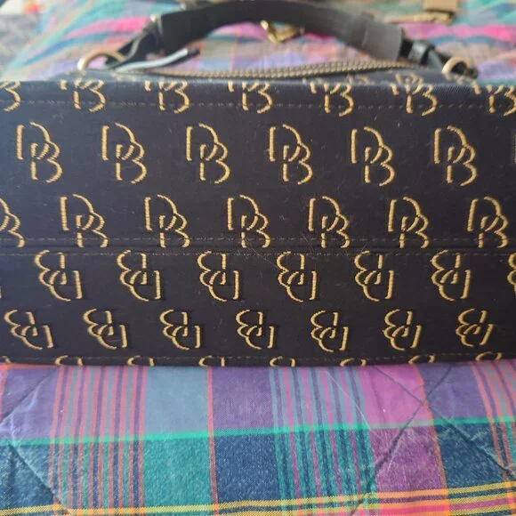 Dooney & Bourke Signature Small East West Slouch - Picture 6 of 13